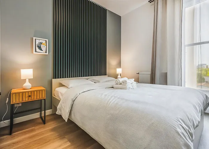 شقة Komfortowy Z Balkonem I Parkingiem